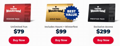 Canada's Wonderland 奇幻乐园 闪购！购2024年季票送今年季票，续费送秋季Fast Lane Plus+亲友单日门票！
