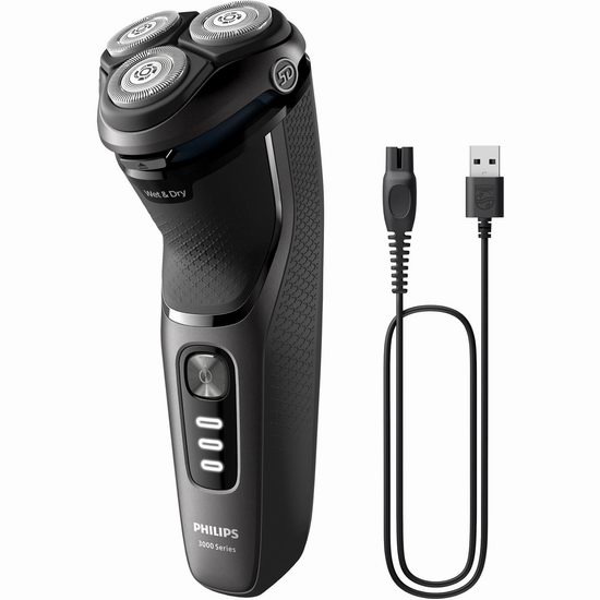 Philips 飞利浦 S3242/12 干湿两用电动剃须刀6.5折 54.99加元包邮！