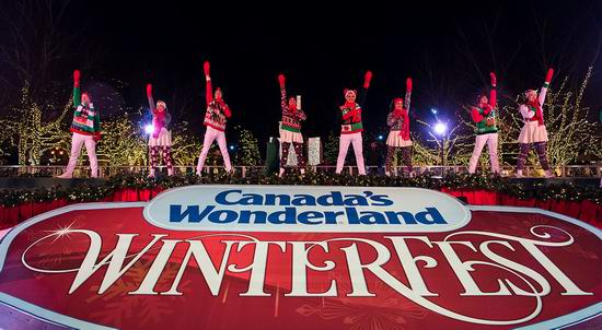 闪购！Canada's Wonderland 加拿大奇幻乐园冬季嘉年华门票4折，仅售19.99加元！
