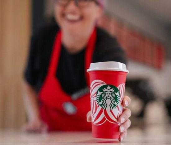 薅羊毛！Starbucks 星巴克红杯日，11月14日免费赠送节日限定红杯！