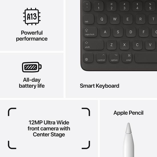 手慢无！历史新低！第九代 Apple iPad 9 10.2英寸平板电脑（64GB）6.2折 279加元包邮！