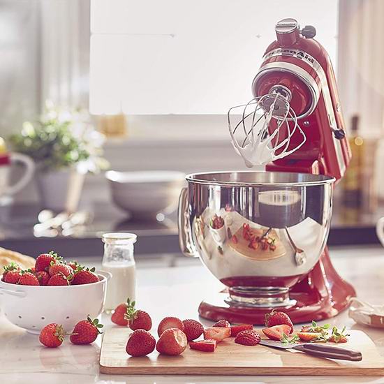 KitchenAid 厨宝 KSM150PS Artisan 名厨系列5夸脱多功能厨师机6.9折 329.98加元包邮！多色可选！