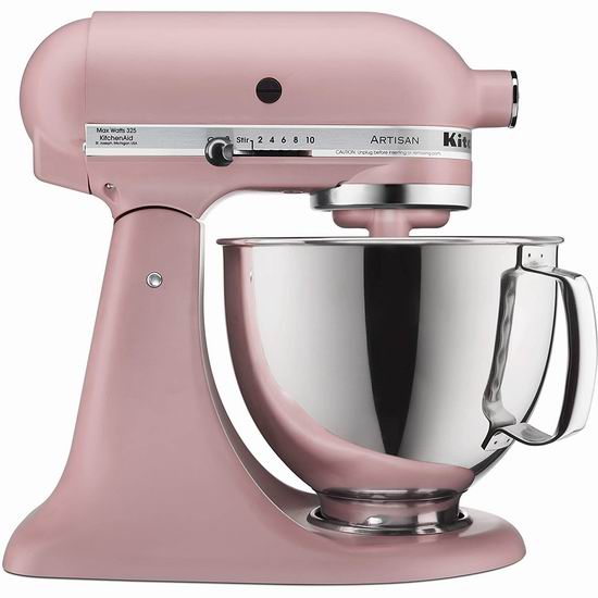 KitchenAid 厨宝 KSM150PS Artisan 名厨系列5夸脱多功能厨师机6.9折 329.98加元包邮！多色可选！