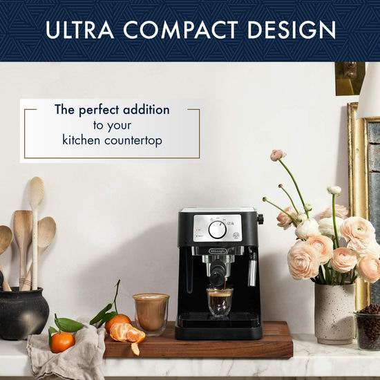 DeLonghi 德龙 EC260BK Stilosa 意式浓缩咖啡机 119.98加元包邮！