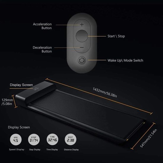 走步神器！小米 WalkingPad A1 PRO 可折叠走步机5.8折 467.49加元包邮！荣获红点及IF设计大奖！