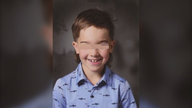 Dante Caranci, 7, died after being hit by a car while getting off the bus on Dec. 16 2024.  (Source: O'Neil Funeral Home)