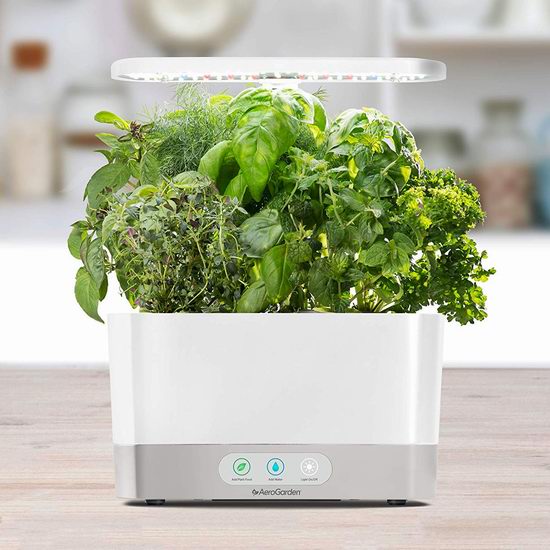 白菜价！高颜值 AeroGarden Harvest 室内小花园套2.8折 49.99加元包邮！送种子！
