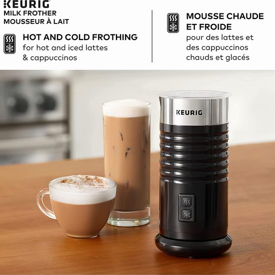 Keurig 拿铁 卡布奇诺 冷热两用奶泡机6.2折 49.99加元包邮！