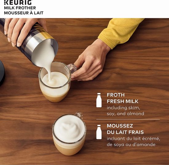 Keurig 拿铁 卡布奇诺 冷热两用奶泡机6.2折 49.99加元包邮！