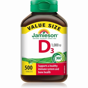 白菜价！速囤货！Jamieson 健美生 全天然营养保健品3.2折起！抢白菜价深海鱼油、益生菌、抗皱口服液、褪黑素软糖、维C咀嚼片、复合维生素、滋养护发丸！