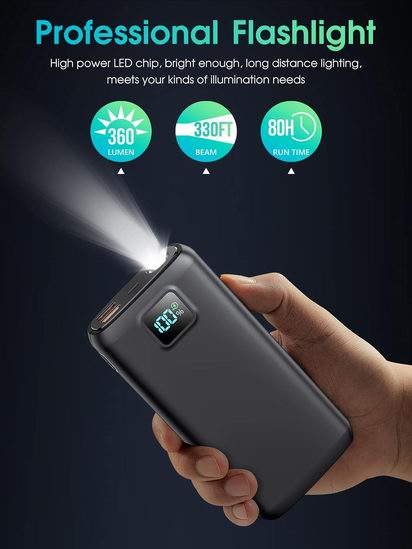 白菜价！LOVELEDI 40000mAh PD 30W 移动电源/充电宝1.5折 29.99加元包邮！