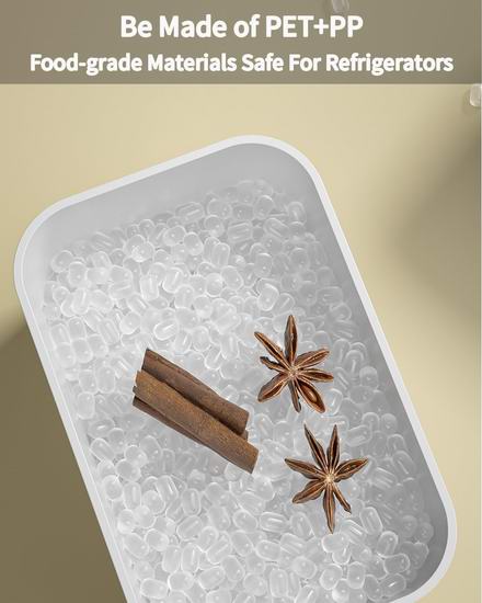 白菜价！历史新低！kwznob 带手柄 水果干果零食分类密封收纳盒2.7折 7.99加元清仓！内置时间刻度！