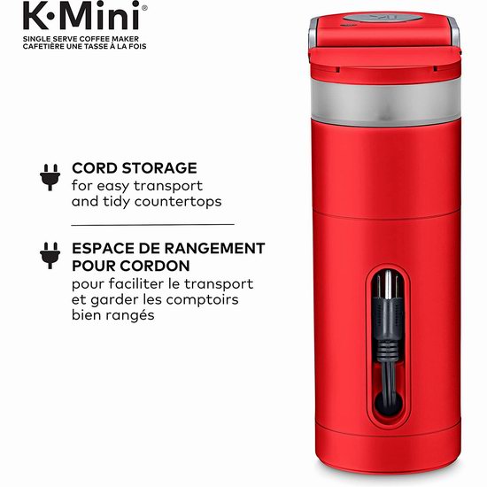 Keurig K-Mini 超迷你胶囊咖啡机5.5折 59.98加元包邮！2色可选！