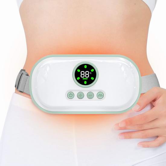 历史新低！BAICIWE 缓解腰痛月经痛 电热按摩腰带5折 19.99加元包邮！3色可选！