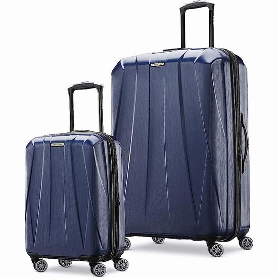 Samsonite 新秀丽 Centric 2 20+28英寸 全PC超轻拉杆行李箱2件套4.8折 278.39加元包邮！