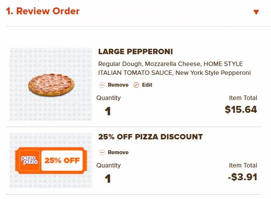 Pizza Pizza连锁店反关税大促，全场披萨7.5折！