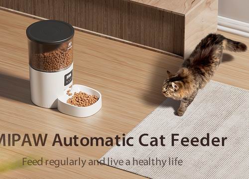 史低价！IMIPAW  3L自动猫喂食器 39.99加元（原价 49.99加元 ）