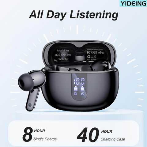 史低价！yideing 蓝牙 5.3 无线耳塞 16.99加元（原价 89.99加元）