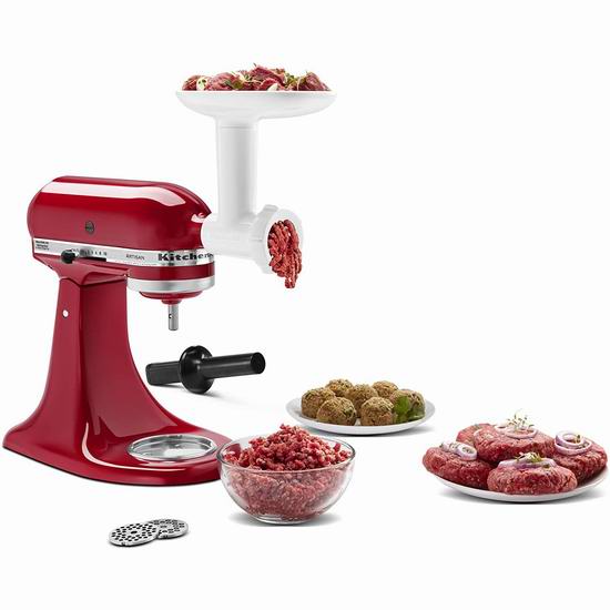缩略图 | 历史最低价！KitchenAid绞肉机/灌肠通用配件5.9折 64.98加元包邮！