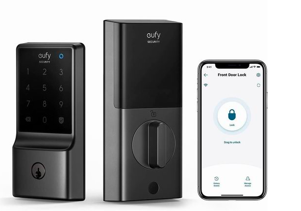 缩略图 | 历史最低价！限时抢！eufy Security五合一 智能密码门锁5折 99.98加元包邮！2色可选！