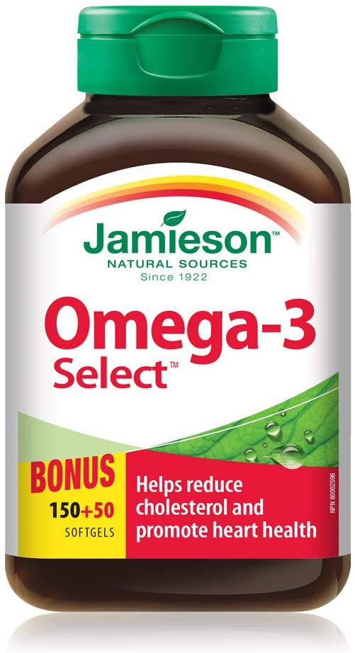 缩略图 | 历史最低价！Jamieson 健美生 Omega 3（200粒） 8.99加元！比沃尔玛还便宜！