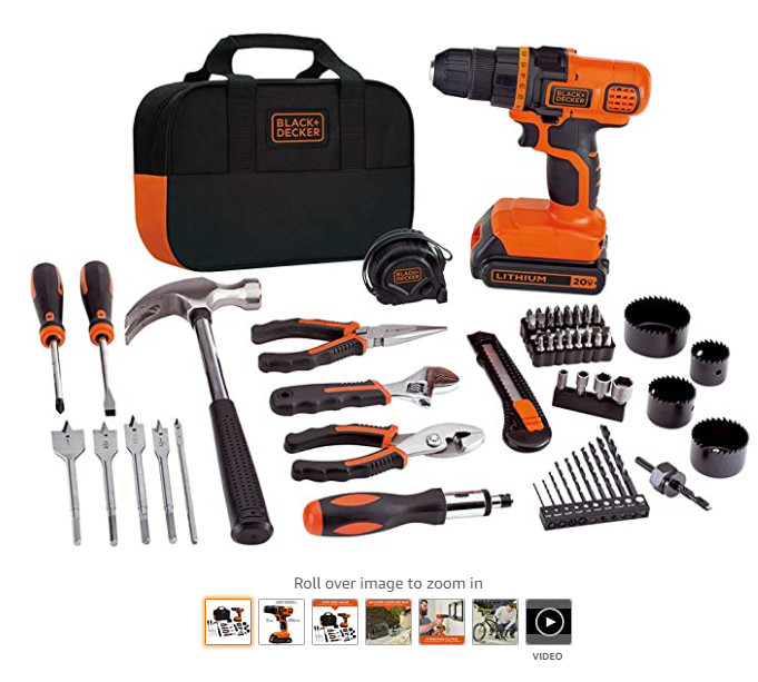 缩略图 | 黑五大优惠！Black + Decker 家用电动工具、便携式工具台3.6折起！