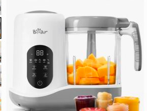 缩略图 | 4.2折辅食机! BEAR 小熊 全自动 蒸搅一体 多功能 69.99加元包邮！