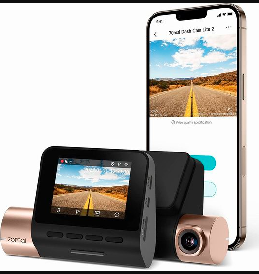 缩略图 | 黑五抢购!小米 70mai Dash Cam Lite 2 1080P全高清 行车记录仪 55.99加元包邮！