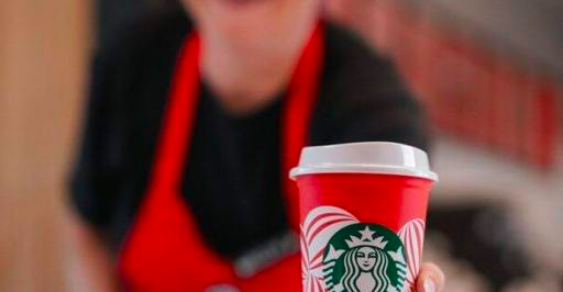缩略图 | 免费！Starbucks 11月14日免费赠送节日限定红杯！