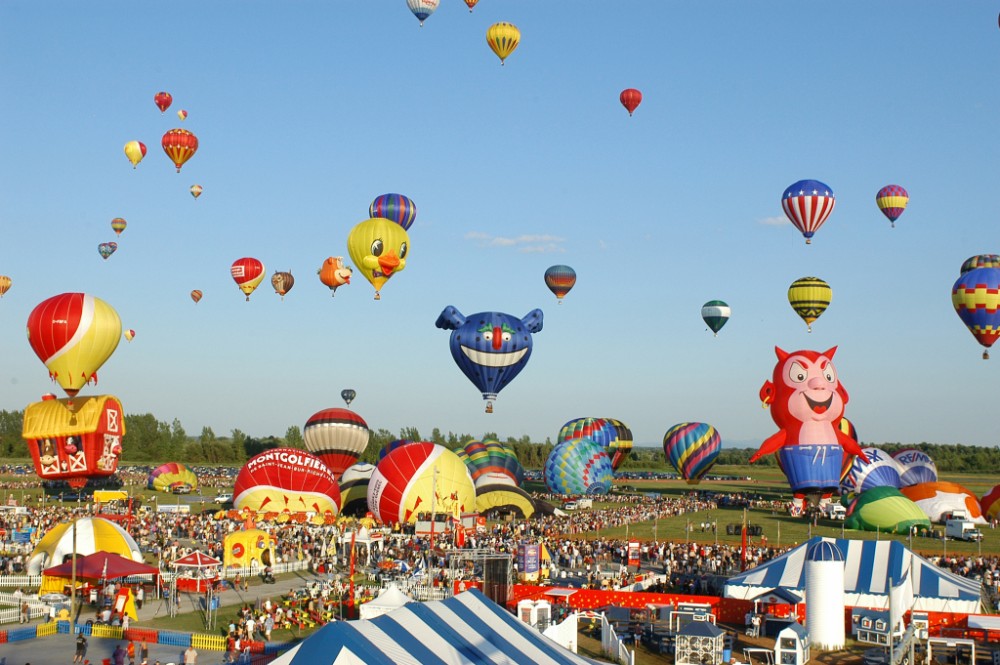 缩略图 | 2018年加蒂诺热气球节：绚丽多彩的热气球，300多场表演活动，长周末好Happy！