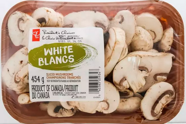 缩略图 | 加拿大食品检验局召回白色蘑菇，可能受到李斯特菌污染！