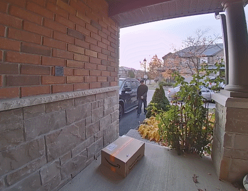 缩略图 | 亚马逊包裹到家门口刚2分钟, 就被贼人偷走！加拿大屋主气炸！