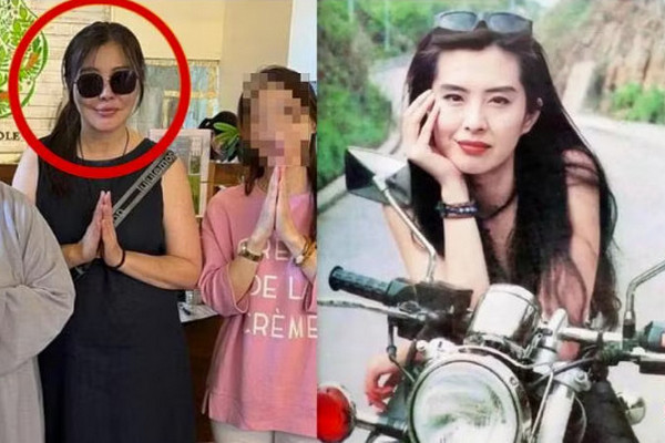 缩略图 | 王祖贤中秋现身，合照脸变形吓坏网民！