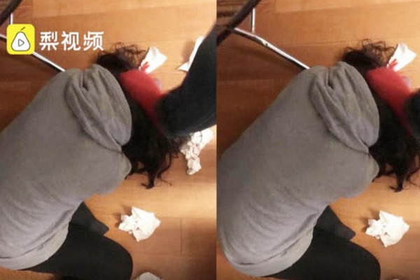 缩略图 | 怀疑未婚妻出轨 男子直播家暴：隔1小时打1次逼情人露面