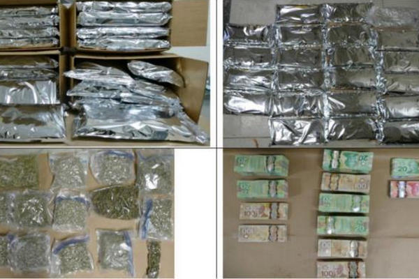 缩略图 | 加拿大2名华人被捕：两处民宅查获55万元毒品+现金