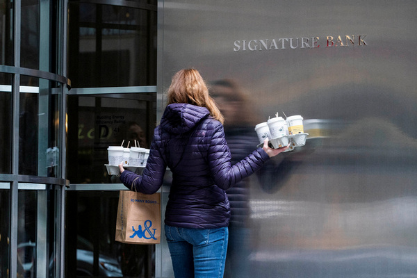 缩略图 | 美国宣布关闭加密友善银行Signature Bank，遏止系统性风险！