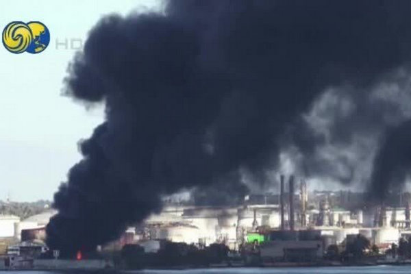 缩略图 | 【视频】能源危机火上浇油！古巴一炼油厂失火，黑烟冲天！