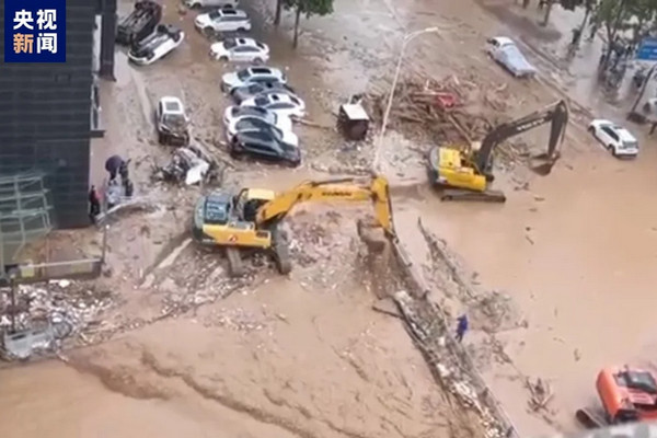 缩略图 | 陕西宝鸡暴雨洪灾，已致5死8失联！