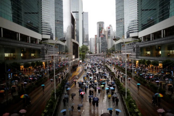 缩略图 | 加拿大欧盟就香港抗议活动发表联合声明，中国大使馆告诉加拿大停止干涉香港事务！