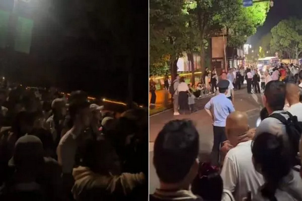 缩略图 | 【五一黄金周】张家界千人深夜困深山，排队8小时嬲爆喊退票！