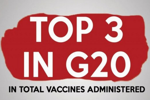 缩略图 | 超过半数加拿大人已接种一剂，人均列G20第三