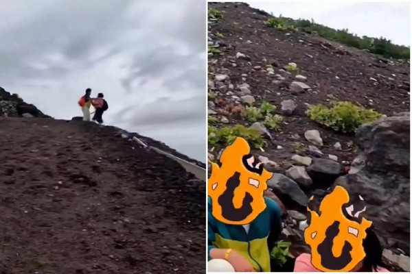 缩略图 | 中国夫妻在富士山开打，对话内容太劲爆！