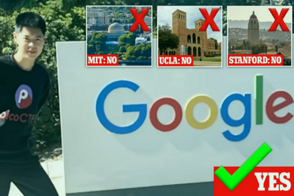 缩略图 | 遭16所大学拒收，华裔高中生被Google破格高薪聘用！