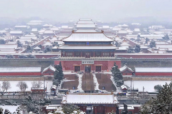 缩略图 | 雪后故宫：红装素裹，人间仙境