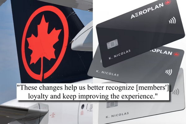 缩略图 | 加航Aeroplan计划进行重大调整：会员赚取积分方式有变